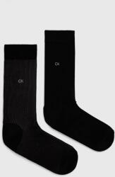 Calvin Klein zokni 2 db fekete, férfi - fekete Univerzális méret