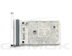 Samsung Sim kártya és memóriakártya tartó Samsung S908 Galaxy S22 Ultra fehér Gh98-47138C [Eredeti]
