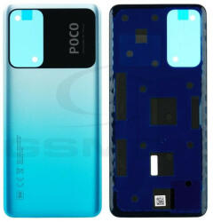 Xiaomi Akkumulátorfedél ház Xiaomi Poco M4 Pro 5G kék 55050001J87D eredeti szervizcsomag