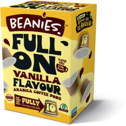  Beanies Pods Vanilla Vaníliás Kávékapszula Nespresso Kompatibilis, 10 db (5060169991514)