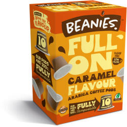  Beanies Pods Caramel Karamellás Kávékapszula Nespresso Kompatibilis, 10 db (5060169991507)