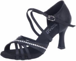 Botan női tánccipő BL-3 fekete 7, 5 cm Flare Méret: 38