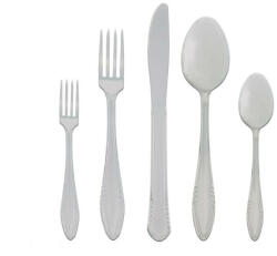 Set tacamuri inox, 30 piese, 6 persoane, Anna (713002) Tacam