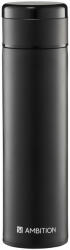 Ambition Termos inox 420ml, cu indicator LCD pentru temperatura, negru, Indi (42191)