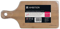 AMBITION Tocator bambus cu maner 32.5x16cm, dreptunghiular, Paloma (29271) Tocator