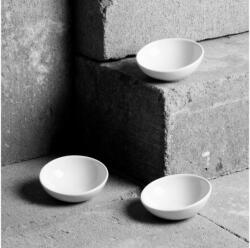 Ambition Set 3 boluri 7.5cm, alb, Salsa (62374) Castron