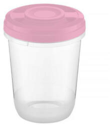 Ambition Caserola cu capac roz 1L, Smart (51777)
