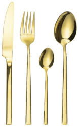 Ambition Set tacamuri inox, 24 piese, 6 persoane, auriu, Como Gold (83935) Tacam