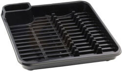 Domotti Suport scurgator de vase 39x39cm, negru, Milo (229086) Uscator vase