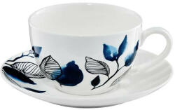 Ambition Set servire ceai sau cafea, 12 piese, 6 persoane, Blue Flower (45597)