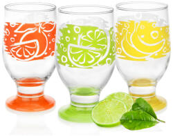 GLASSMARK Pahar model fructe 270ml, mix culori, Glassmark (39778) Pahar