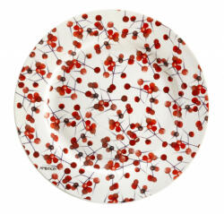 Ambition Farfurie desert 19cm, rosu, Holly (29119)