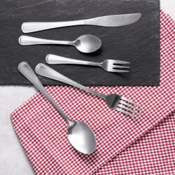 Domotti Set tacamuri inox, 30 piese, 6 persoane, cu furculite desert, London (89499) Tacam