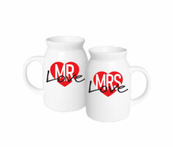 BG-TECH Set 2 cani 350ml, Mrs&Mr Love, Bg-Tech (200086)