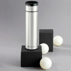 Ambition Termos inox 420ml, cu indicator LCD pentru temperatura, argintiu, Indi (42192)