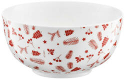 Ambition Bol 13cm, alb, Pine Red (99324) Castron