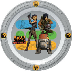 DISNEY Farfurie plata 20cm, Star Wars (29941) Set pentru masa bebelusi
