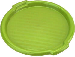 DOMOTTI Tava rotunda cu manere 35.5x3cm, verde, Clever (229028) Tava