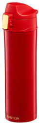 Ambition Cana termos 420ml cu buton de siguranta, rosu, Royal (84554)