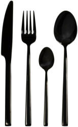 Ambition Set tacamuri inox, 24 piese, 6 persoane, negru, Como Black (83936) Tacam