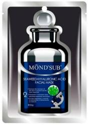 Mond'Sub Mască de țesătură pentru față, cu alge marine și acid hialuronic - Mond'Sub Seaweed+Hyaluronic Acid Facial Mask 20 g