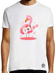 Magnolion Flamingó gitározik v1 póló