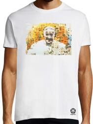 Magnolion Pareidolia Ferenc pápa város fantázia v1 póló