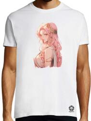 Magnolion Rózsaszín anime lány v2 póló