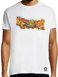 Magnolion Absztrakt Bitcoin v1 póló