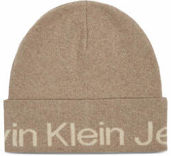 Calvin Klein Jeans Sapka Logo Beanie K60K611271 Szürke (Logo Beanie K60K611271)