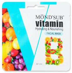 Mond'Sub Mască hidratantă și hrănitoare cu vitamina B3 - Mond'sub Vitamin B3 Hydrating & Nourishing Facial Mask 25 ml