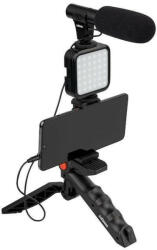 Doerr Vlogging Kit VL-5 Microfon lumina video pentru SmartPhone (VD371088)