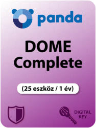 Panda Dome Complete (25 eszköz / 1 év) (Elektronikus licenc)