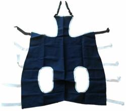  COLLAR Îmbrăcăminte postoperatorie albastră 100 cm 82-112 cm