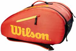 Wilson Geantă padel "Wilson Padel Youth Racquet Bag - orange/yellow