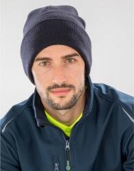 Result Férfi téli sapka Result Recycled Woolly Ski Hat Egy méret, Sötétkék (navy)