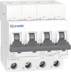 ELMARK Mcb Dc64 16a 4p 6ka 1000v Curve C For Pv Systems (41567)
