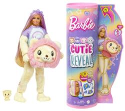Mattel Barbie, Cutie Reveal, papusa leu si accesorii
