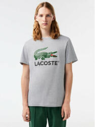 Lacoste Tricou TH1285 Gri Regular Fit