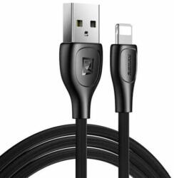 REMAX Lesu Pro Kábel USB Lightning, 2.1A, 1m (fekete) (RC-160i-Black) - kulsoaksi