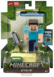 Mattel Minecraft Craft A Block Figurina Steve 8Cm (MTGTP08_HMB17) - ejuniorul