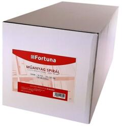 Fortuna Iratspirál műanyag FORTUNA 16mm 101-120 lap fehér 100/dob - nyomtassingyen