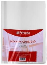 Fortuna Gyorsfűző FORTUNA műanyag fehér 25 db/csomag (FO00085) - nyomtassingyen