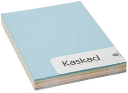 KASKAD Dekorációs karton KASKAD Lessebo Colours A/4 2 oldalas 225 g pasztell vegyes színek 10x10 íves (821000) - papir-bolt