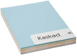 KASKAD Dekorációs karton KASKAD Lessebo Colours A/4 225 gr pasztell vegyes színek 10x10 ív/csomag (821000) - papir-bolt