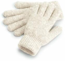 Beechfield Mănuși de iarnă tricotate pufoase - Migdalie prespălat (B387-1000341624)