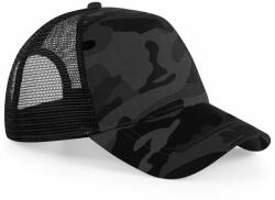 Beechfield Șapcă camuflaj cu plasă - Midnight Camo / neagră (B694-1000206318)