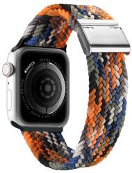DUX DUCIS pótszíj (egyedi méret, textil, terep minta, állítható) NARANCSSÁRGA Apple Watch Ultra 49mm, Apple Watch Series 7 45mm, Apple Watch Series SE 2 44mm, Apple Watch Series 1 42mm, Apple W (GP-137714)