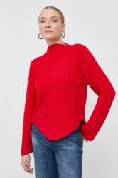 Victoria Beckham gyapjú pulóver női, piros - piros M