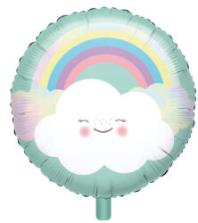 Amscan Balon din folie - Curcubeu și norișor